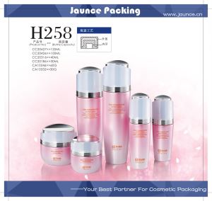 Bouteilles en verre de bouteille en verre cosmétique colorées 50ML JH-HX-H258