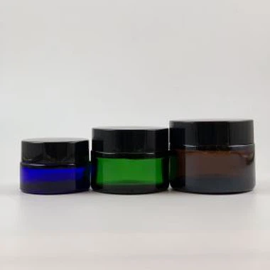 Bocal en verre coloré 20ml 30ml 50ml