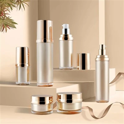 Bouteille de lotion cosmétique en aluminium